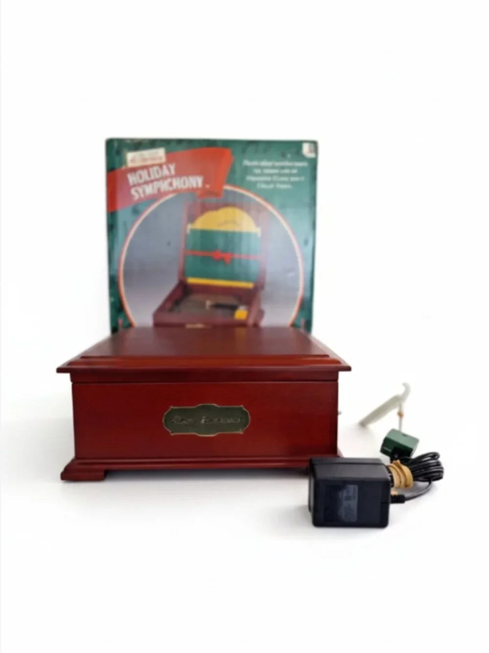 Mr. Christmas Animated Holiday Symphonium Music Box 16 Discs IOB Works Video